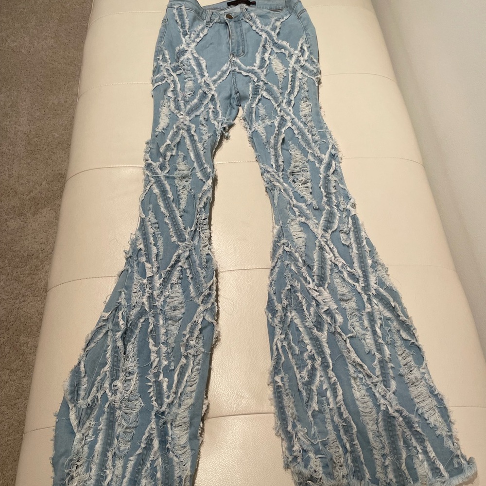 Distressed Jeans